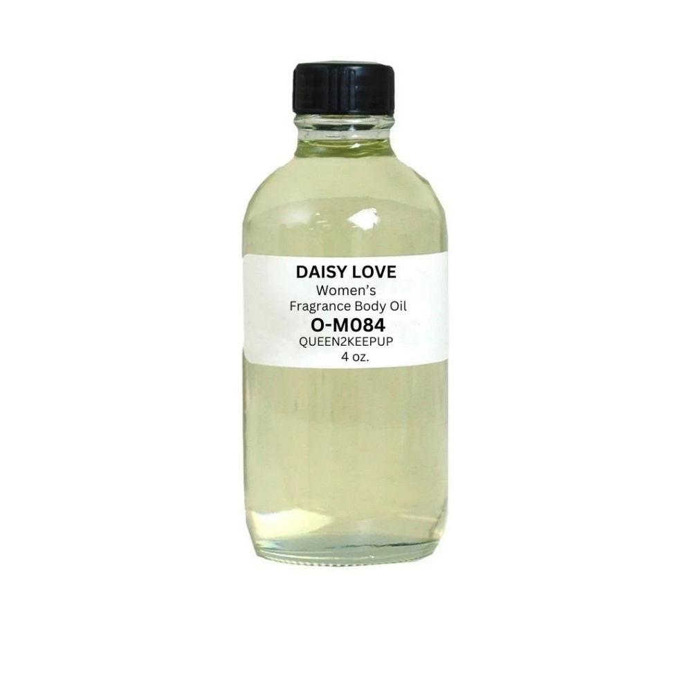 Daisy Love (Women) Body Oil 4 oz Fragrance All Natural Pure Uncut Scent